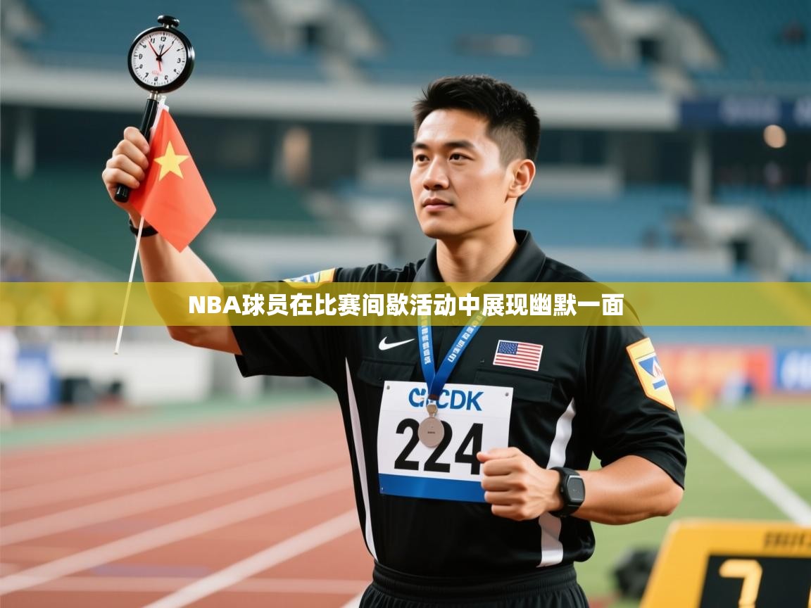 NBA球员在比赛间歇活动中展现幽默一面 第1张
